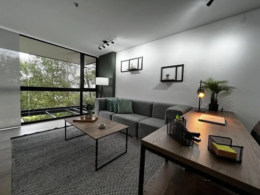 Outstanding And Wide Apartment With Work Station Medellín Colombia